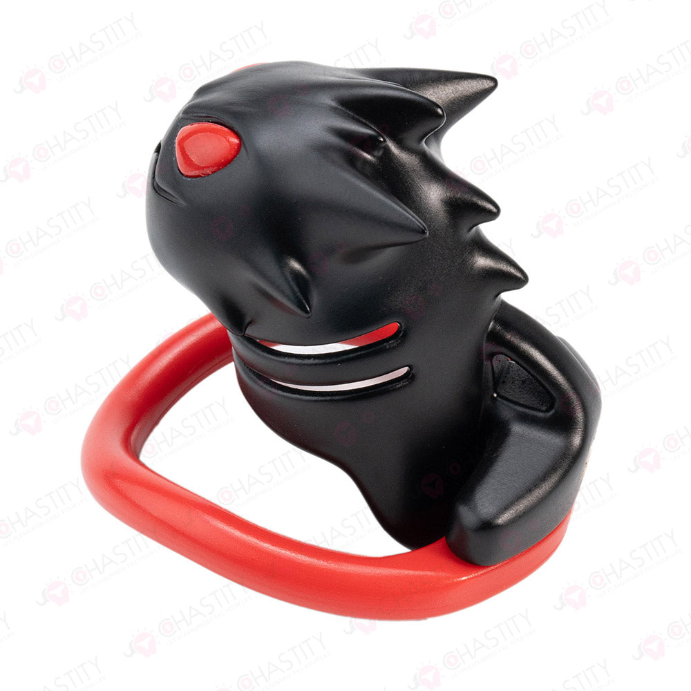 Troublemaker Imp Black Plastic Chastity Cage
