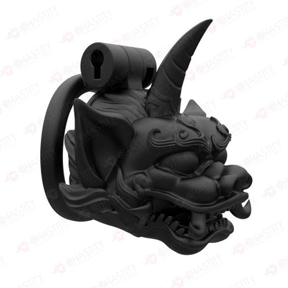 Unicorn Chastity Cage With 4 Rings
