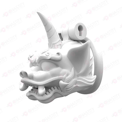 Unicorn Chastity Cage With 4 Rings