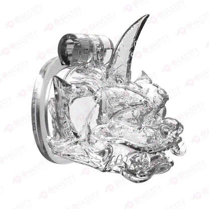 Unicorn Chastity Cage With 4 Rings