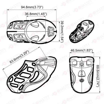 Vibrating Chastity Cage