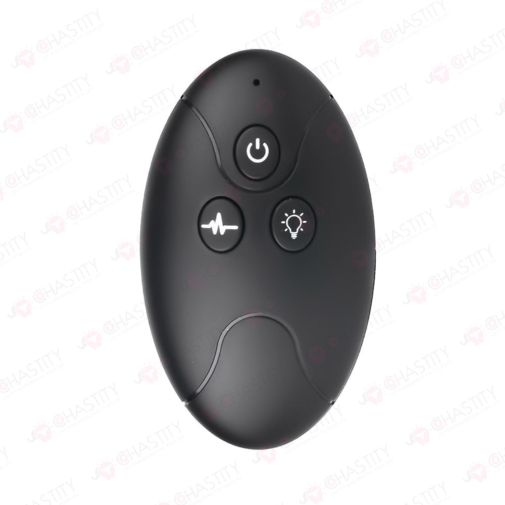 Vibrating Rainbow Light Up Butt Plug