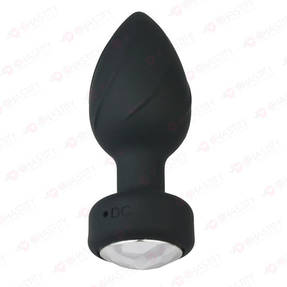 Vibrating Rainbow Light Up Butt Plug