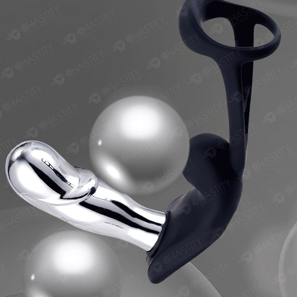 Vibration & Electric Shock Remote Control Prostate Massager