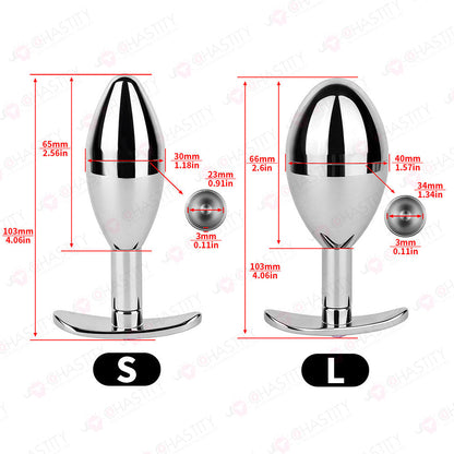 Waterproof Hollow Storage Butt Plug (Chastity Key Storage)