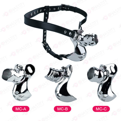 Wearable Chastity Metal Penis Support Device