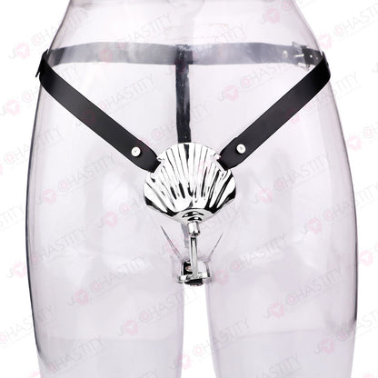 Wearable Sissy Metal Shell Invisible Chastity Cage