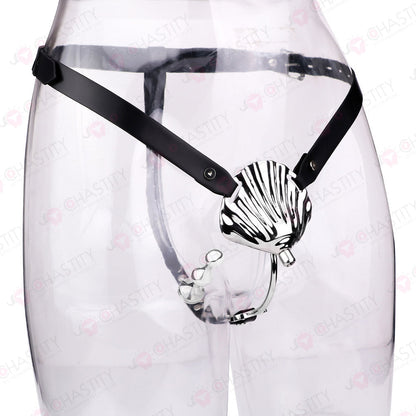 Wearable Sissy Metal Shell Invisible Chastity Cage