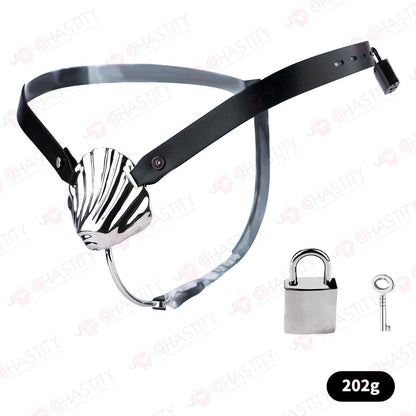 Wearable Sissy Metal Shell Invisible Chastity Cage