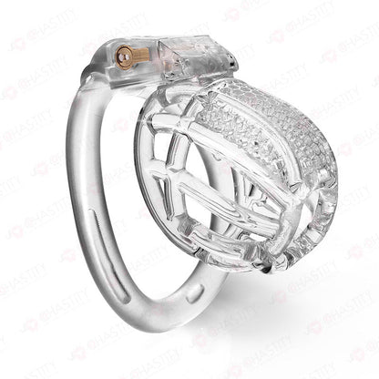 White Chastity Cage