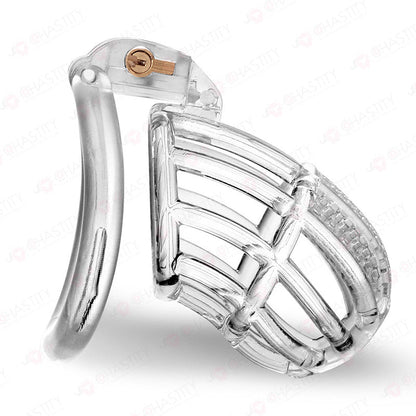 White Chastity Cage