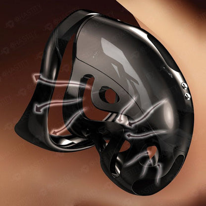 Remote Control Electric Shock Chastity Cage (3 Rings)