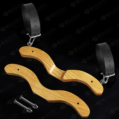 Wooden Scrotal Clamp