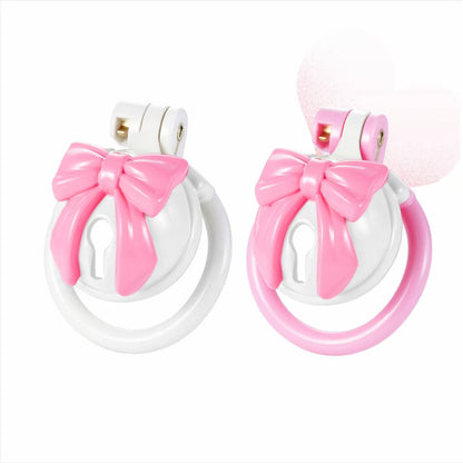 Bell Bow ABS Chastity Cage