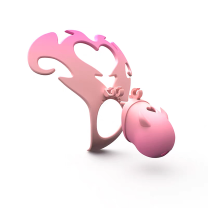 Angel's Heart Chastity Belt Adjustable -4