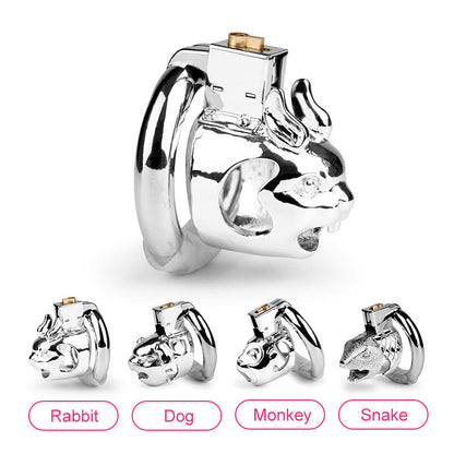 Animal Chastity Cage (3 Rings)