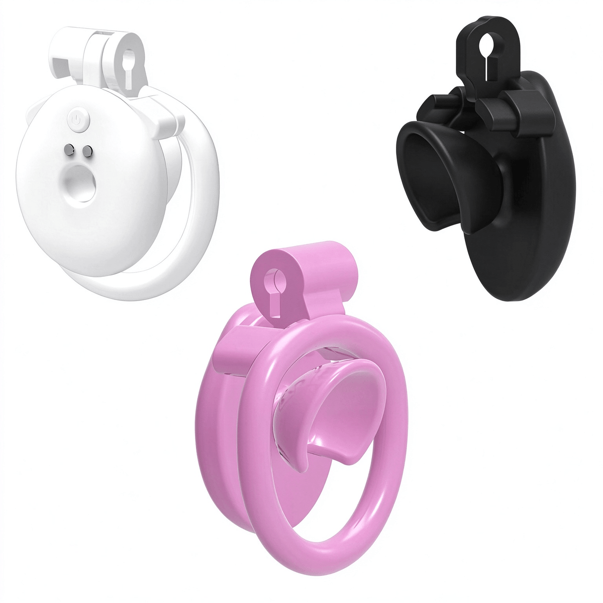 App-Controlled Vibrating Flat Chastity Cage