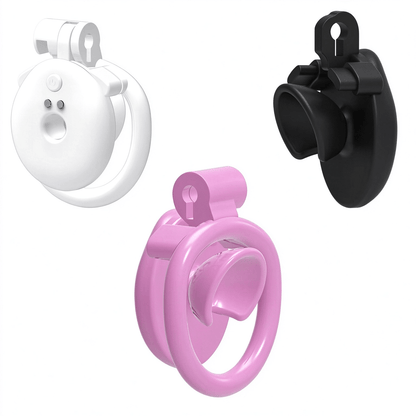 App-Controlled Vibrating Flat Chastity Cage