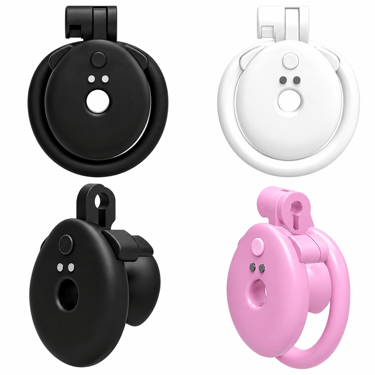 App-Controlled Vibrating Flat Chastity Cage