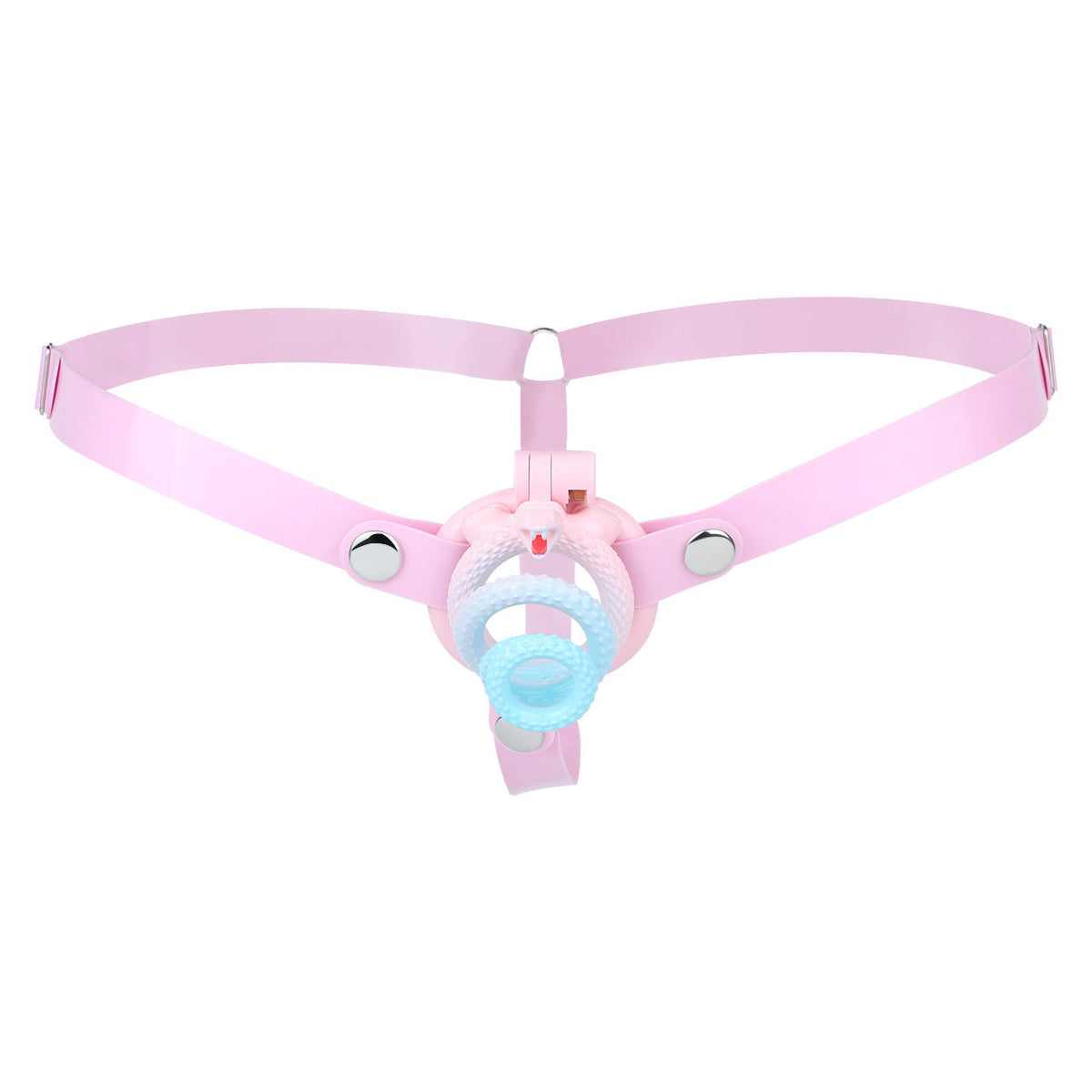 Comfortable Silicone Strap for Male Chastity Cages