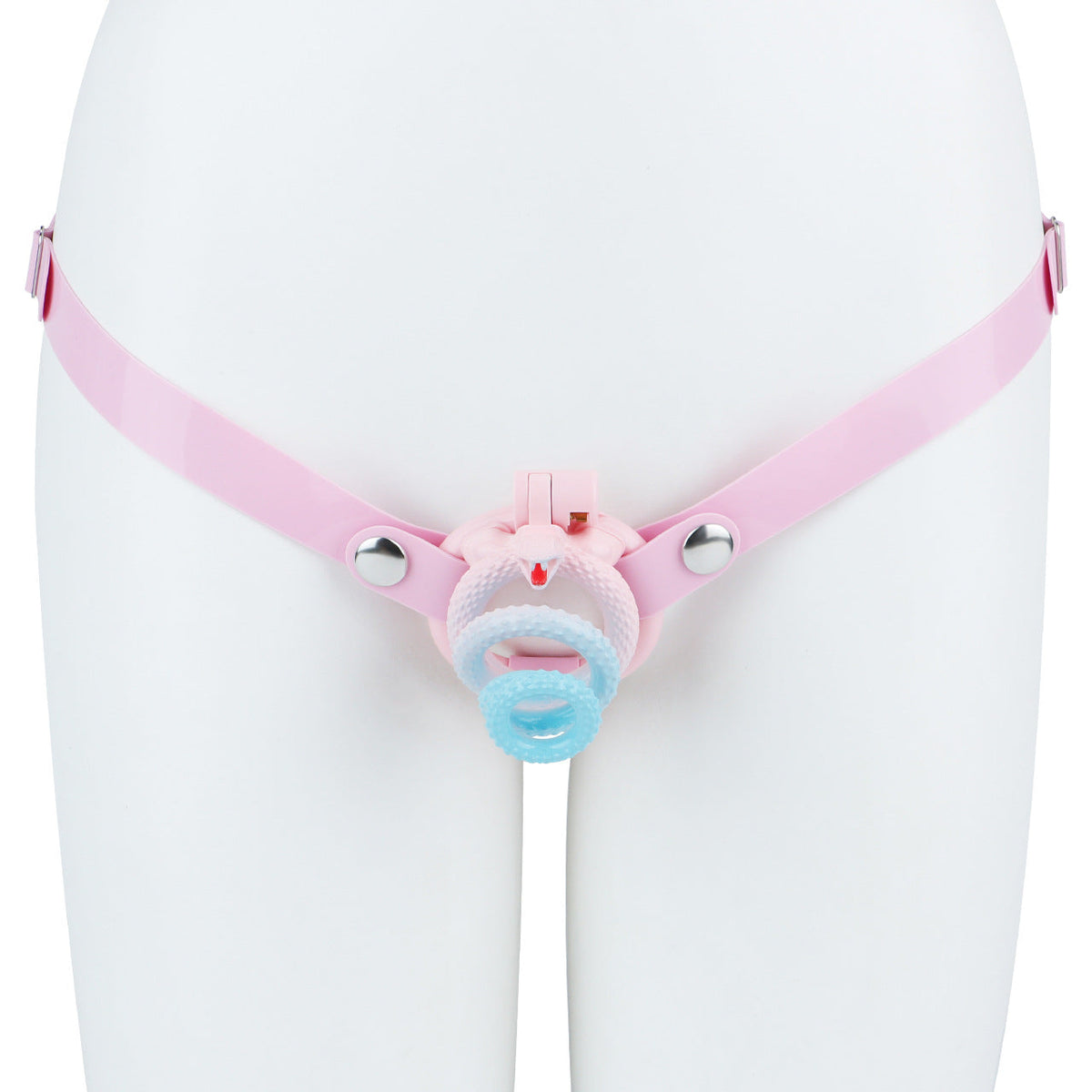 Comfortable Silicone Strap for Male Chastity Cages