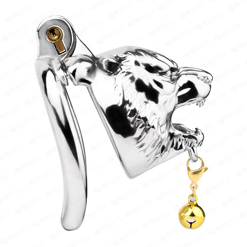 Beast Cock Locker With Chastity Bell