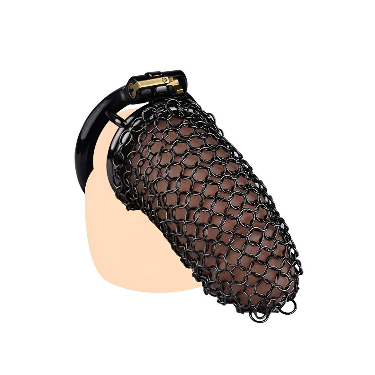 Soft Black Chastity Armor