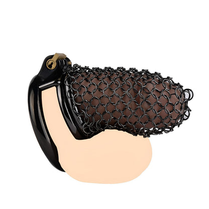 Soft Black Chastity Armor