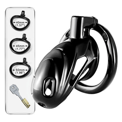 Black Metal Cock Lock