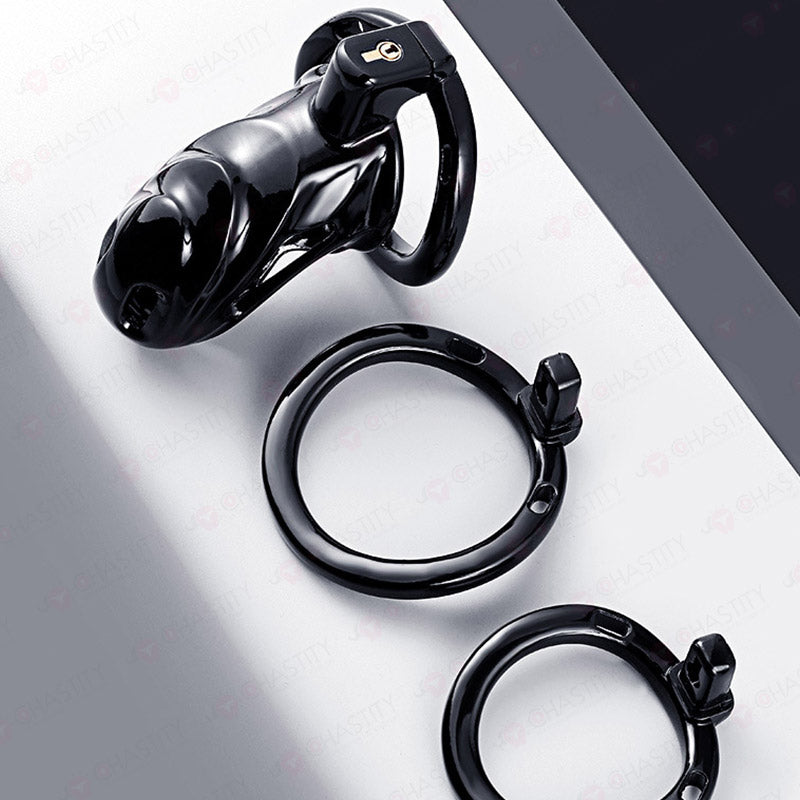 Black Metal Cock Lock