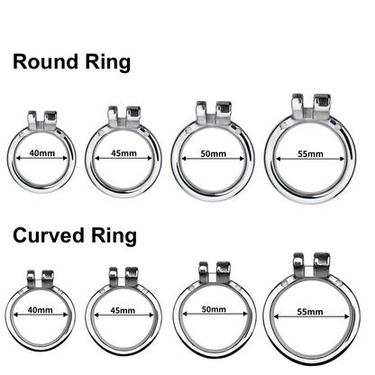 Sissy Butterfly Flat Chastity Cage