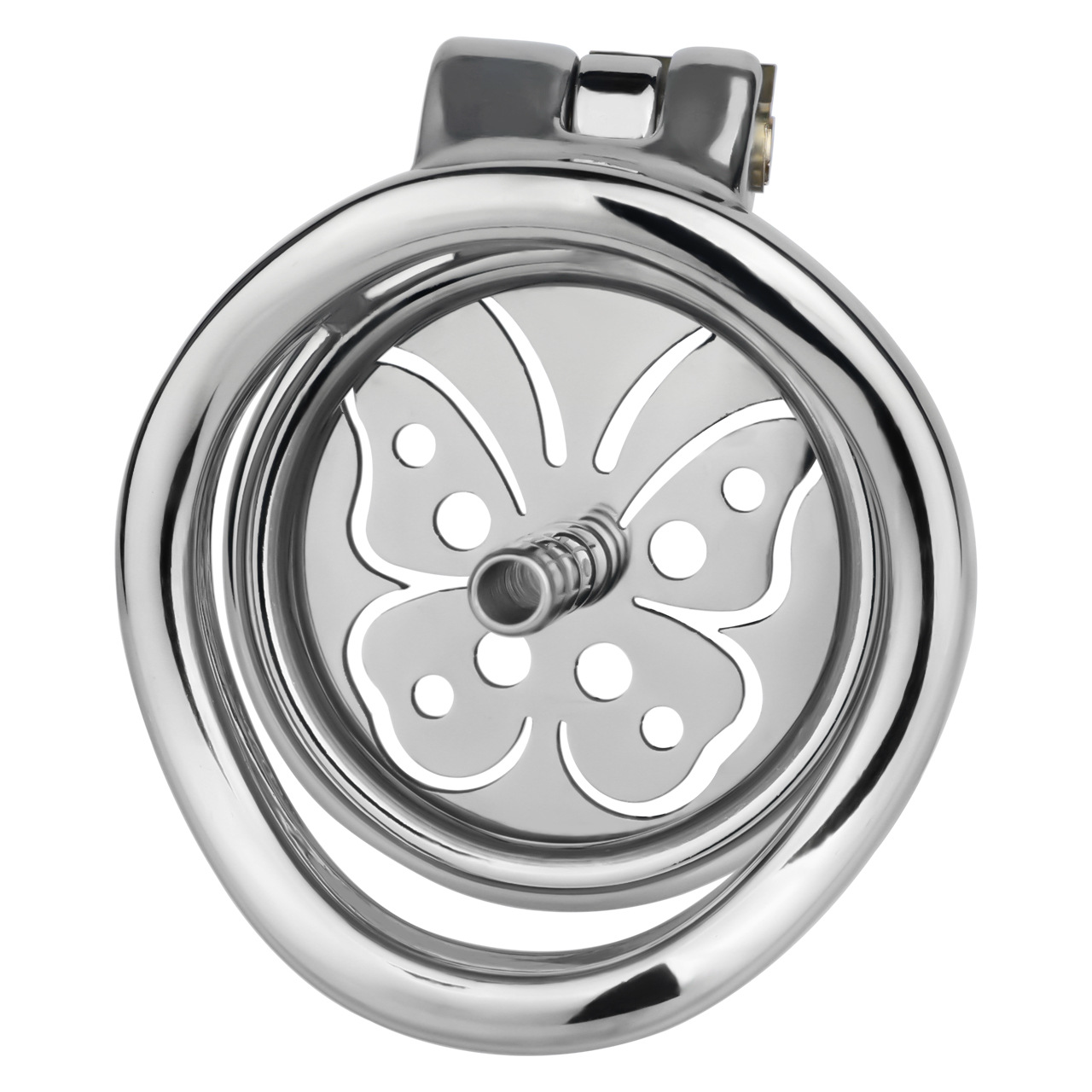 Sissy Butterfly Flat Chastity Cage