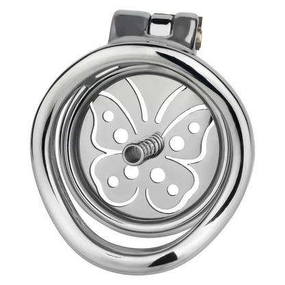 Sissy Butterfly Flat Chastity Cage