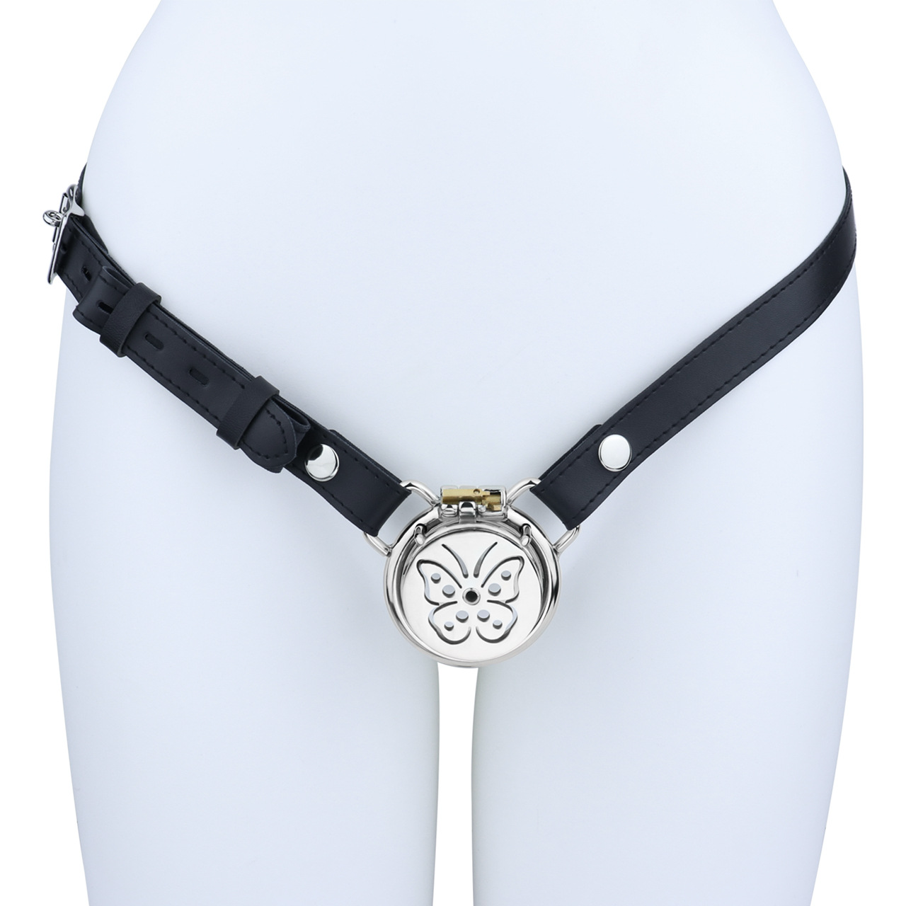 Sissy Butterfly Flat Chastity Cage