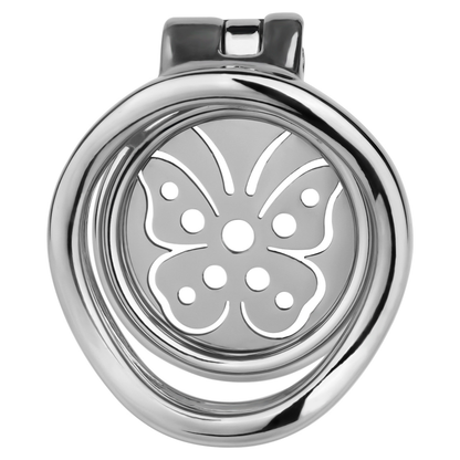Sissy Butterfly Flat Chastity Cage