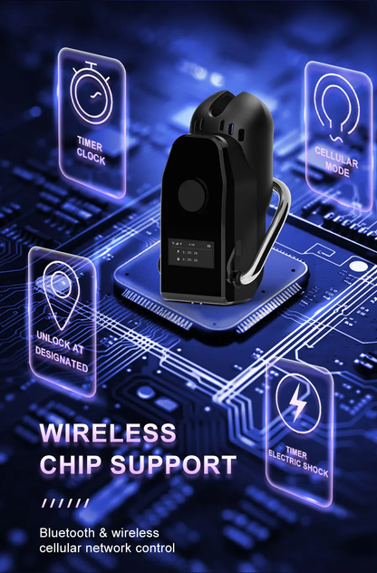 NEW Cellmate 3  Electric Shock Vibrating Male Chastity Cage