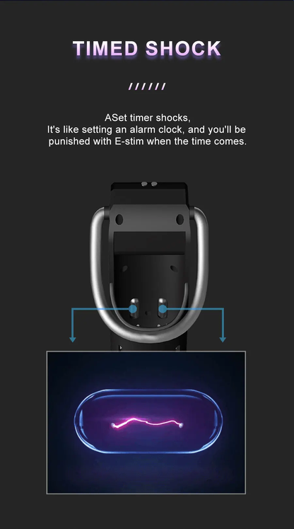 NEW Cellmate 3  Electric Shock Vibrating Male Chastity Cage