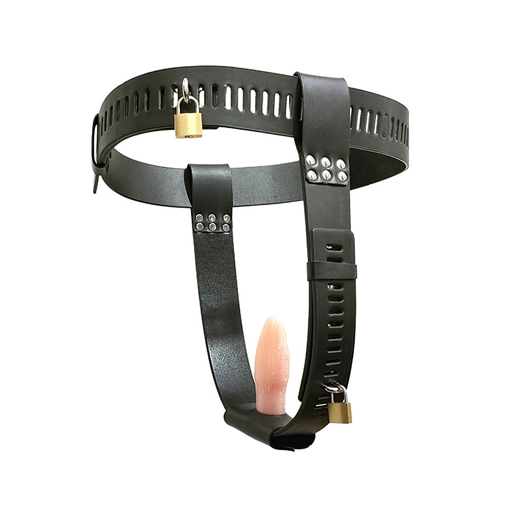 Chastity Belt With Butt plug