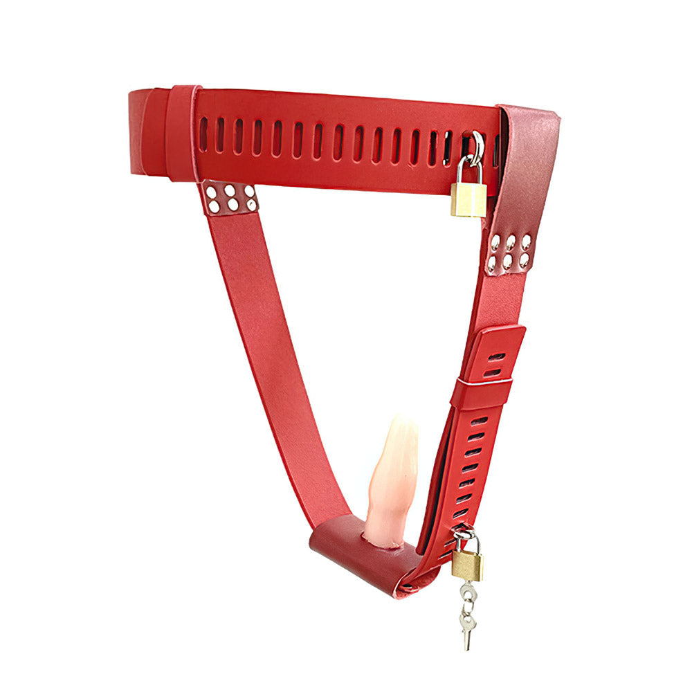 Chastity Belt With Butt plug