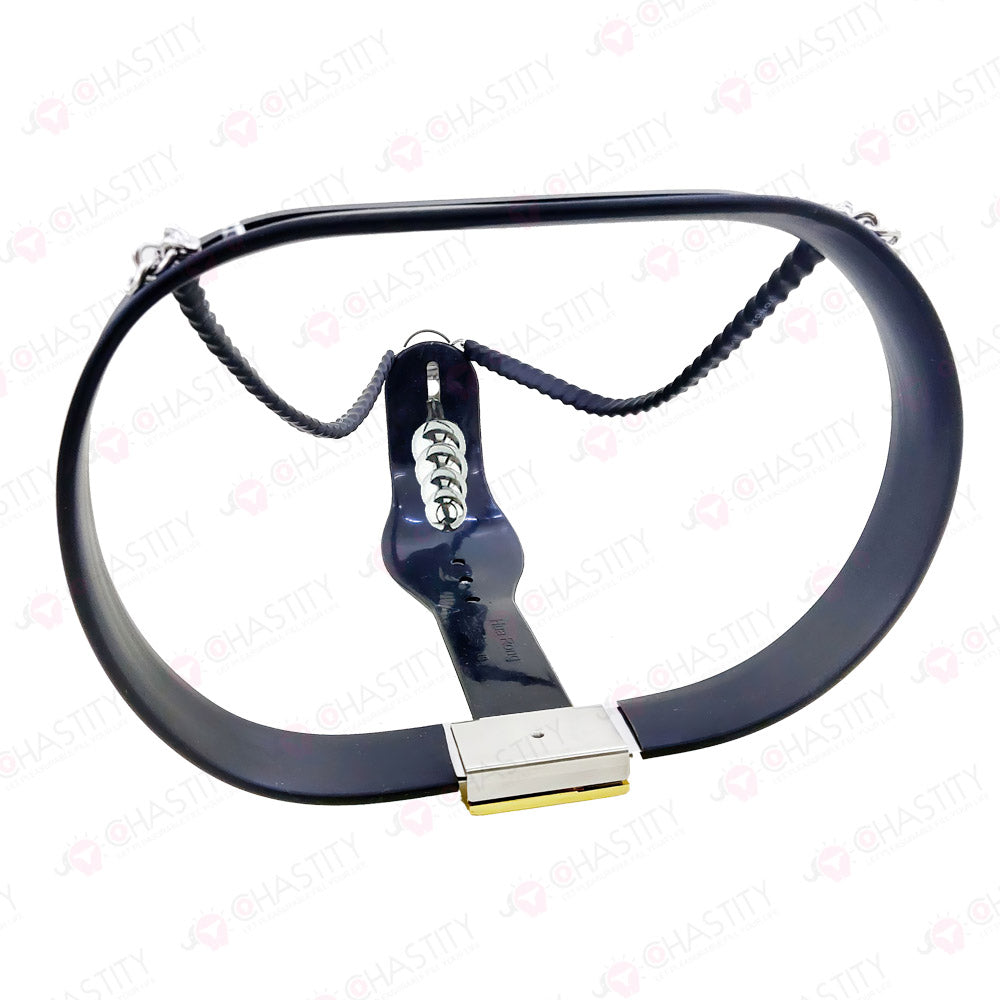 Chastity Belt With Vaginal Plug