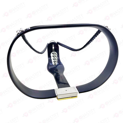 Chastity Belt With Vaginal Plug