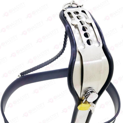 Chastity Belt With Vaginal Plug