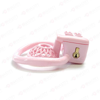 Male Chastity in BDSM Cage