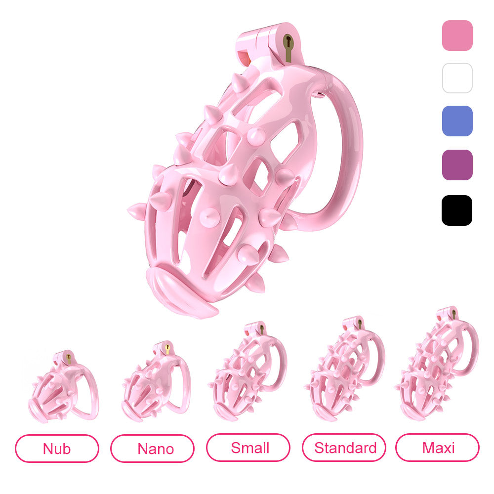 Chastity Lock With Silicone Nails