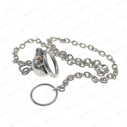 Chastity Slave's Cock Restraint