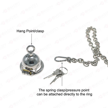 Chastity Slave's Cock Restraint