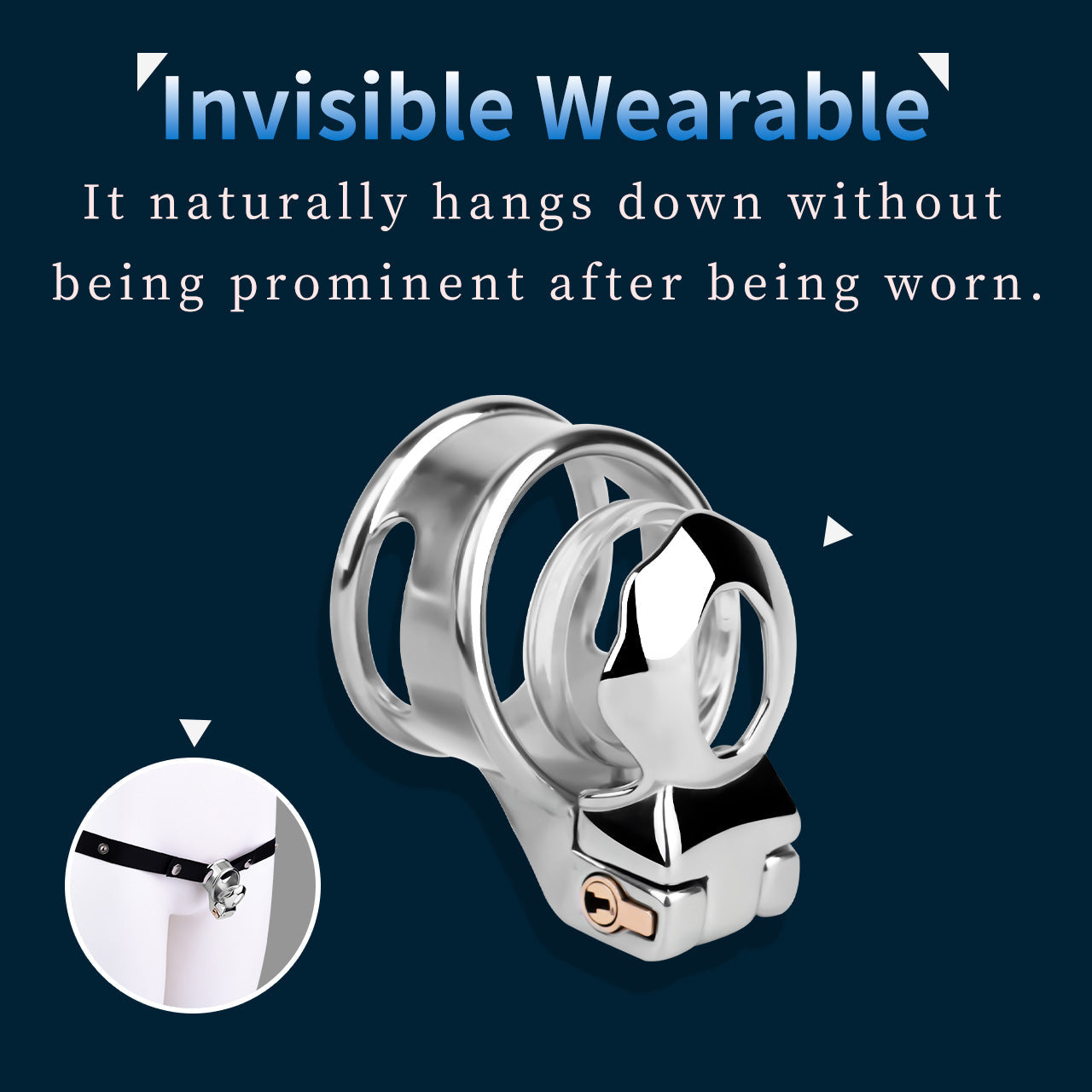 Invisible Clitoral Chastity Lock