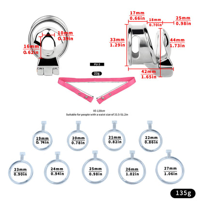 Invisible Clitoral Chastity Lock