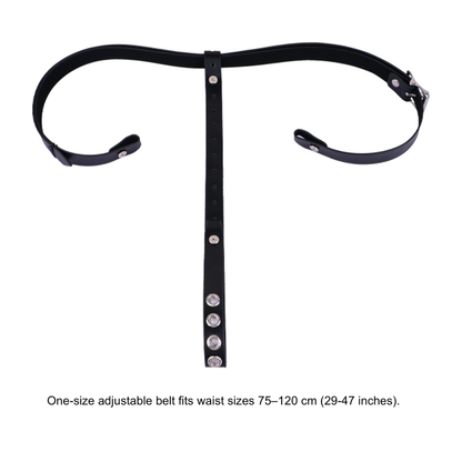 Pink Silicone Sissy Chastity Cage With Belt