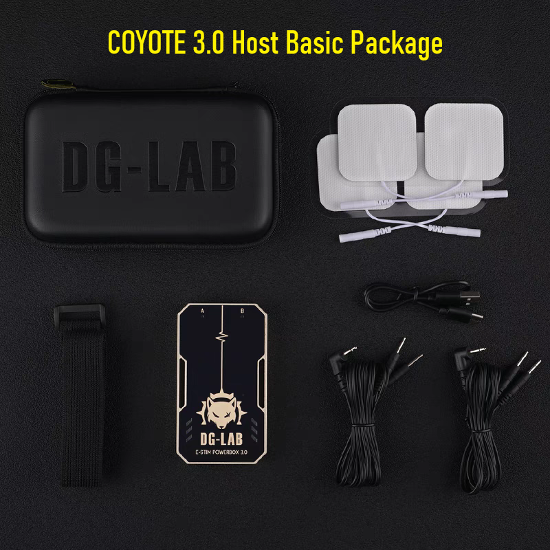 DG-LAB COYOTE 3.0 E-STIM Stimulator Electric Shock Power Box 3